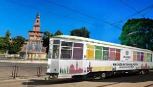 Vranjes Firenze : il tram di “Firenze in Translation” arriva a Milano